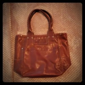 leather handbag/totebag